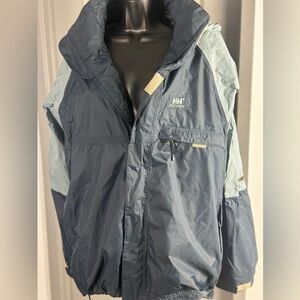 Helly Hansen Navy and Light Blue Jacket